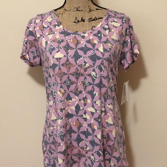 NWT Lularoe Classic T Small. Geometric pattern. - Picture 1 of 1
